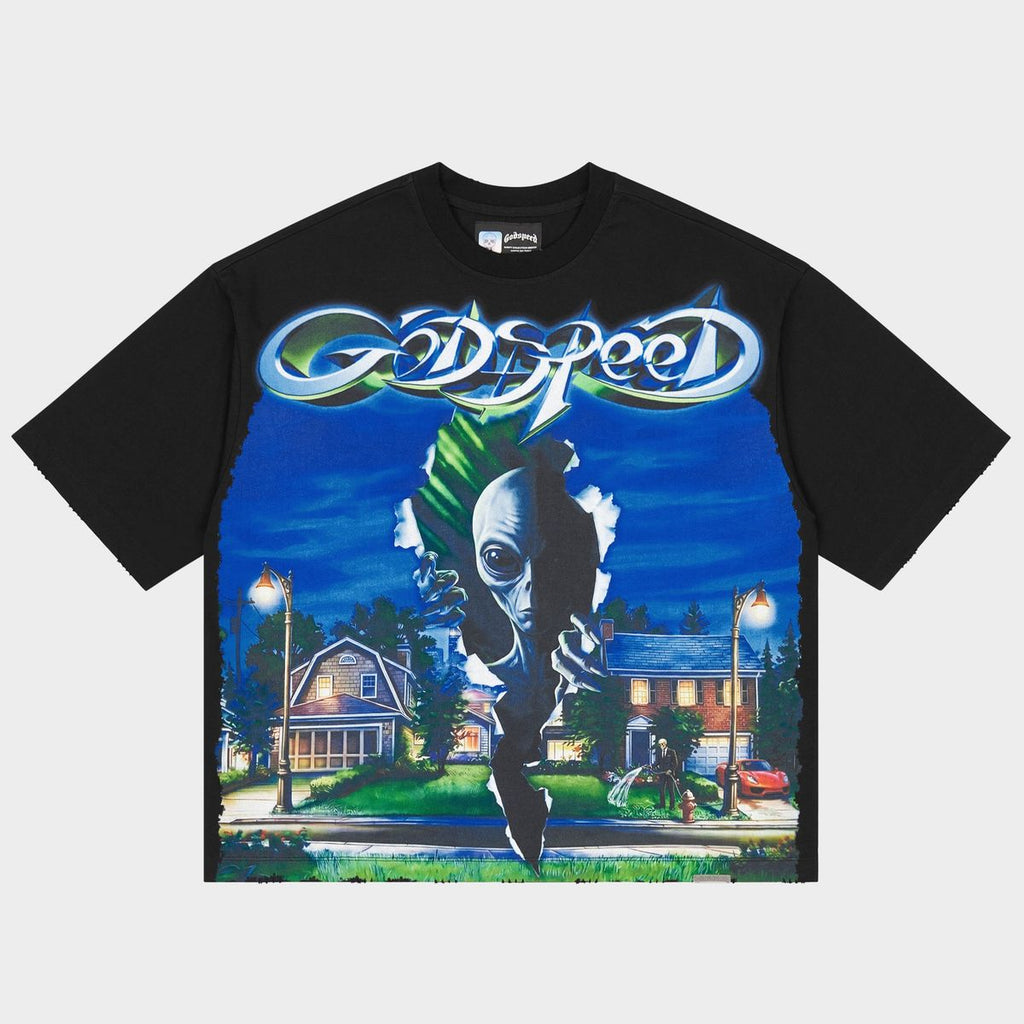 Godspeed Neighborhood Watch T-Shirt (Black) - New