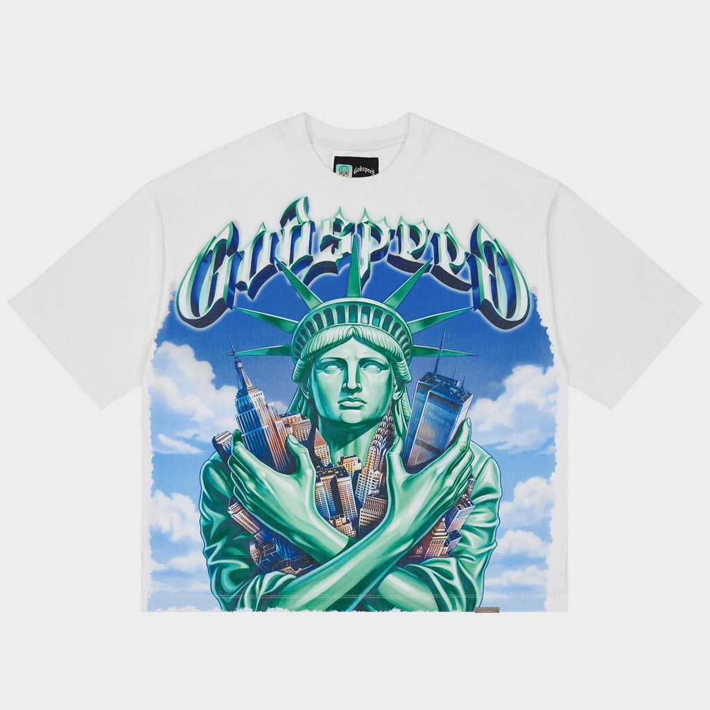 Godspeed Empire Guardian T-Shirt (White) - New