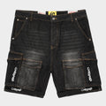 Godspeed Utility Denim Shorts (Black) - New
