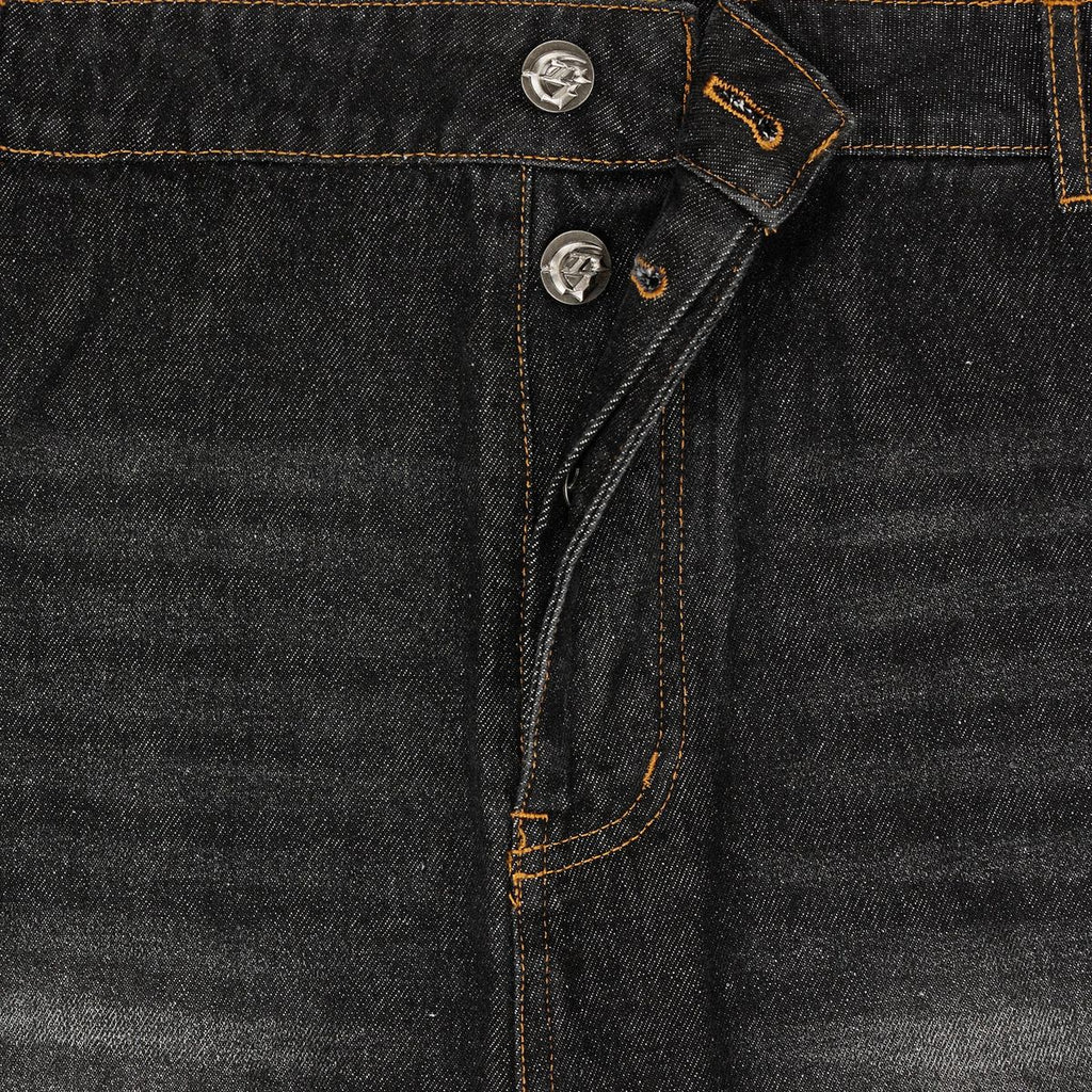 Godspeed Utility Denim Shorts (Black) - New