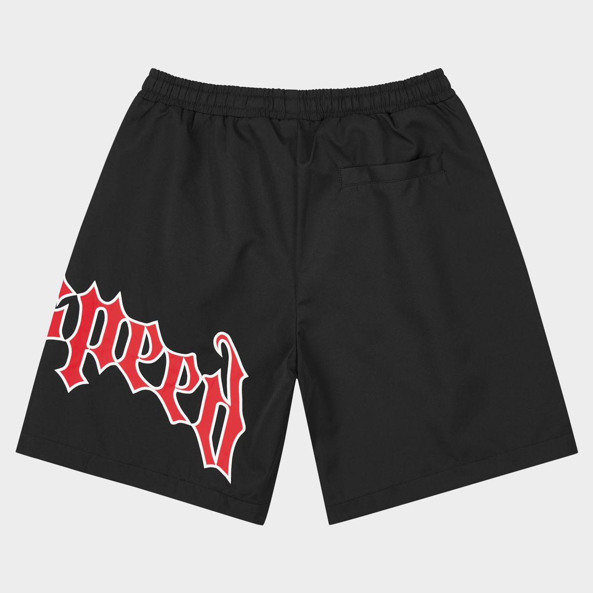 Godspeed OG Logo Nylon Shorts (Bred) - New