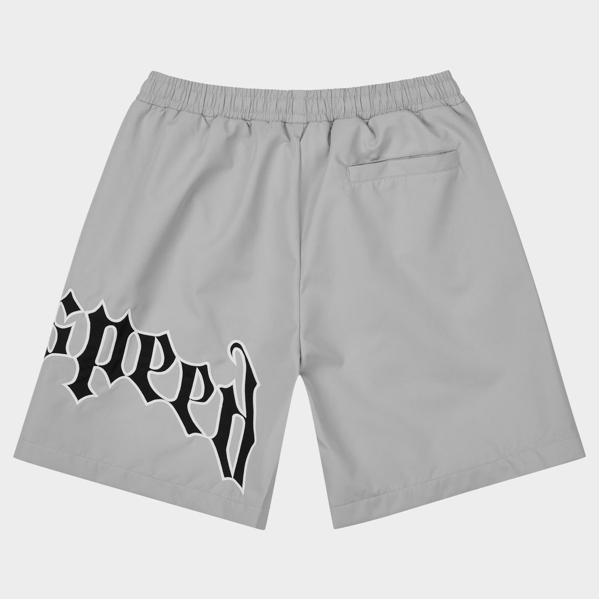 Godspeed OG Logo Nylon Shorts (Grey) - New