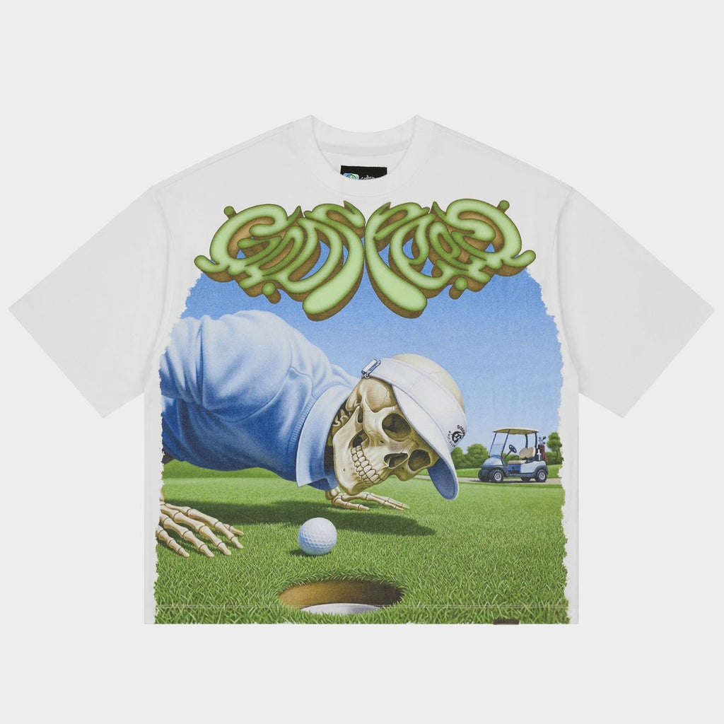 Godspeed Green Reaper T-Shirt (White) - New