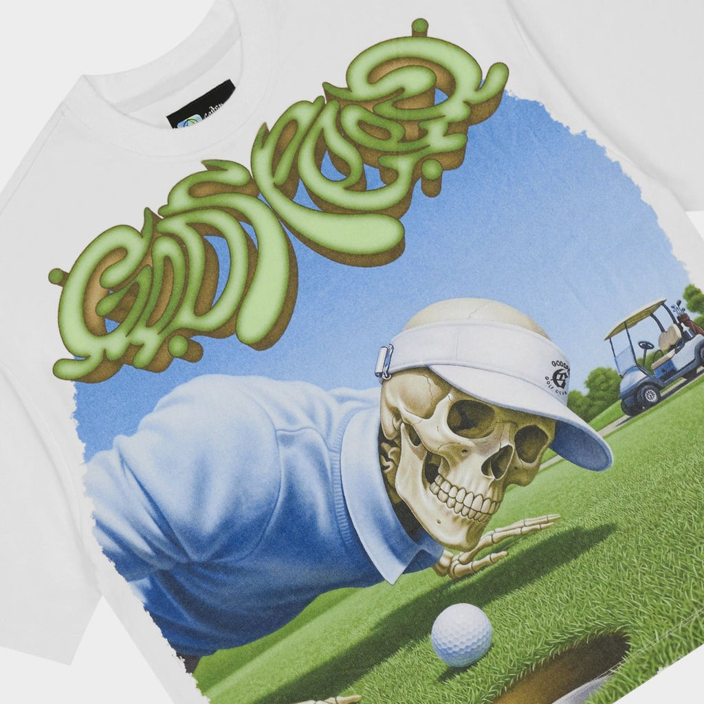 Godspeed Green Reaper T-Shirt (White) - New