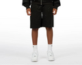 Rockstar Original Boys Akila Black Glitz Double Waisted Shorts - New