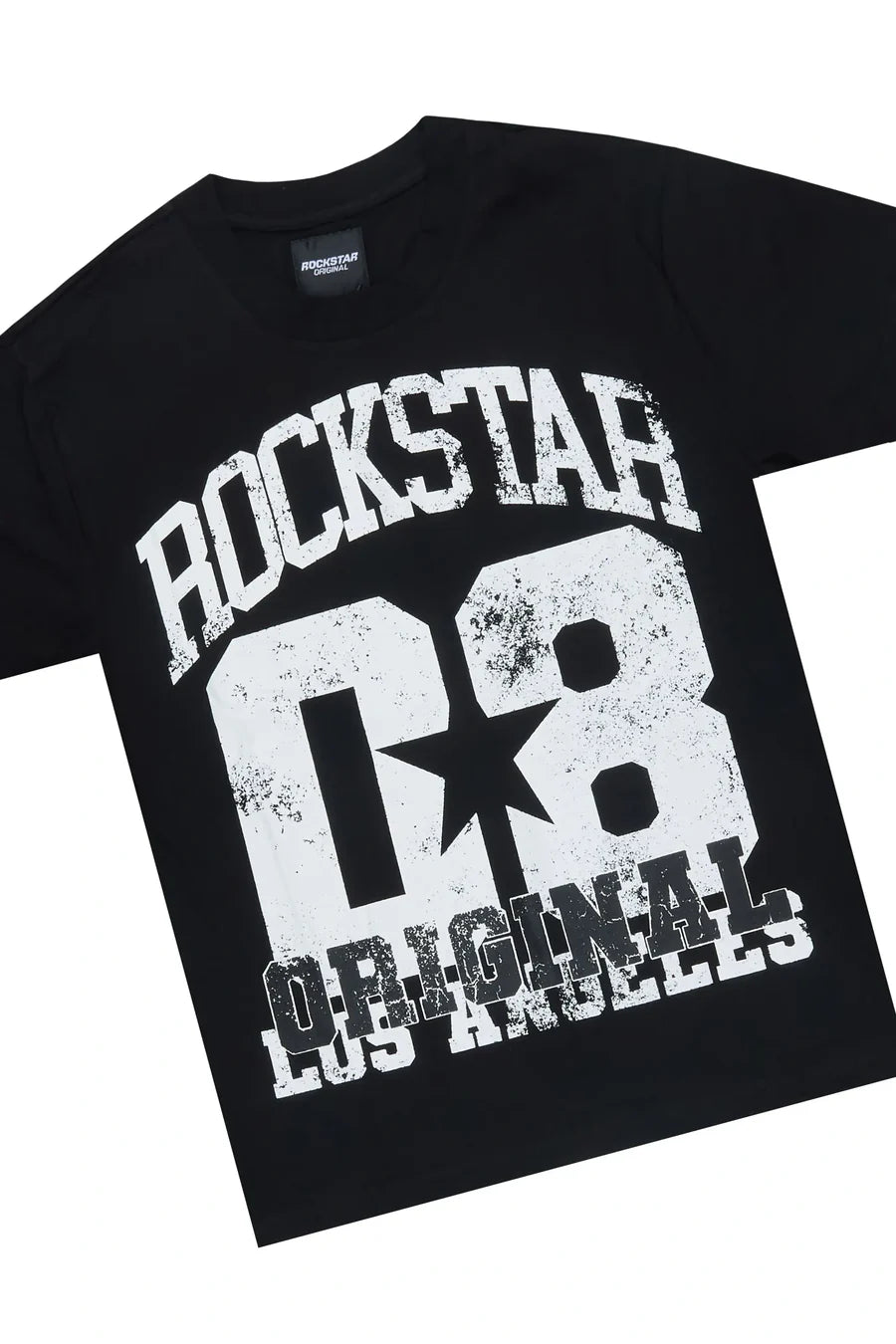 Rockstar Original Boys Edel Black Oversized T-Shirt - New