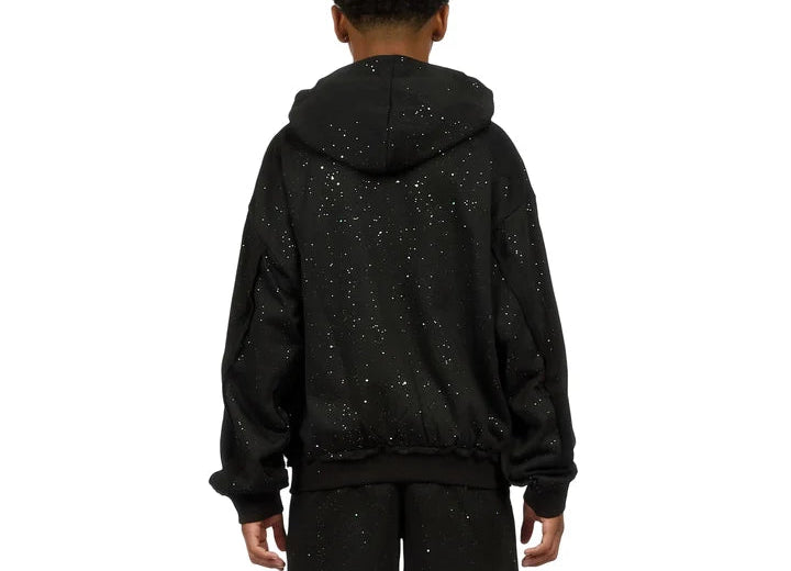 Rockstar Original Boys Akila Black Glitz Hoodie - New
