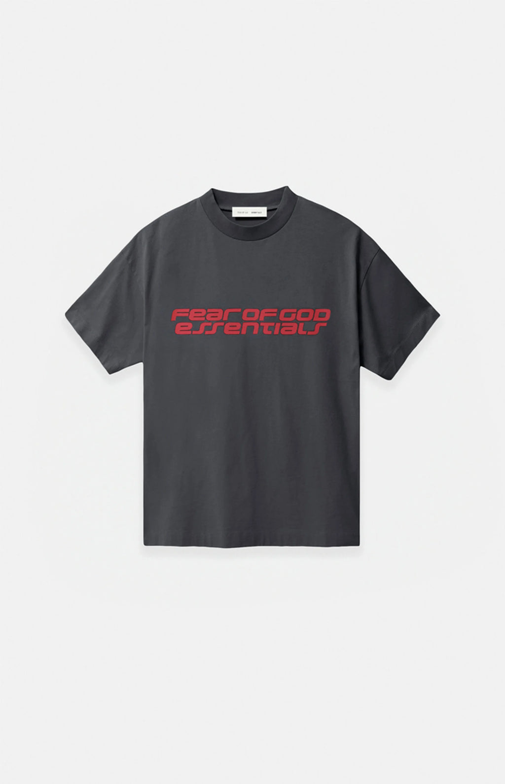 Fear of God ESSENTIALS Kids Iron Grey Short Sleeve T-Shirt - New