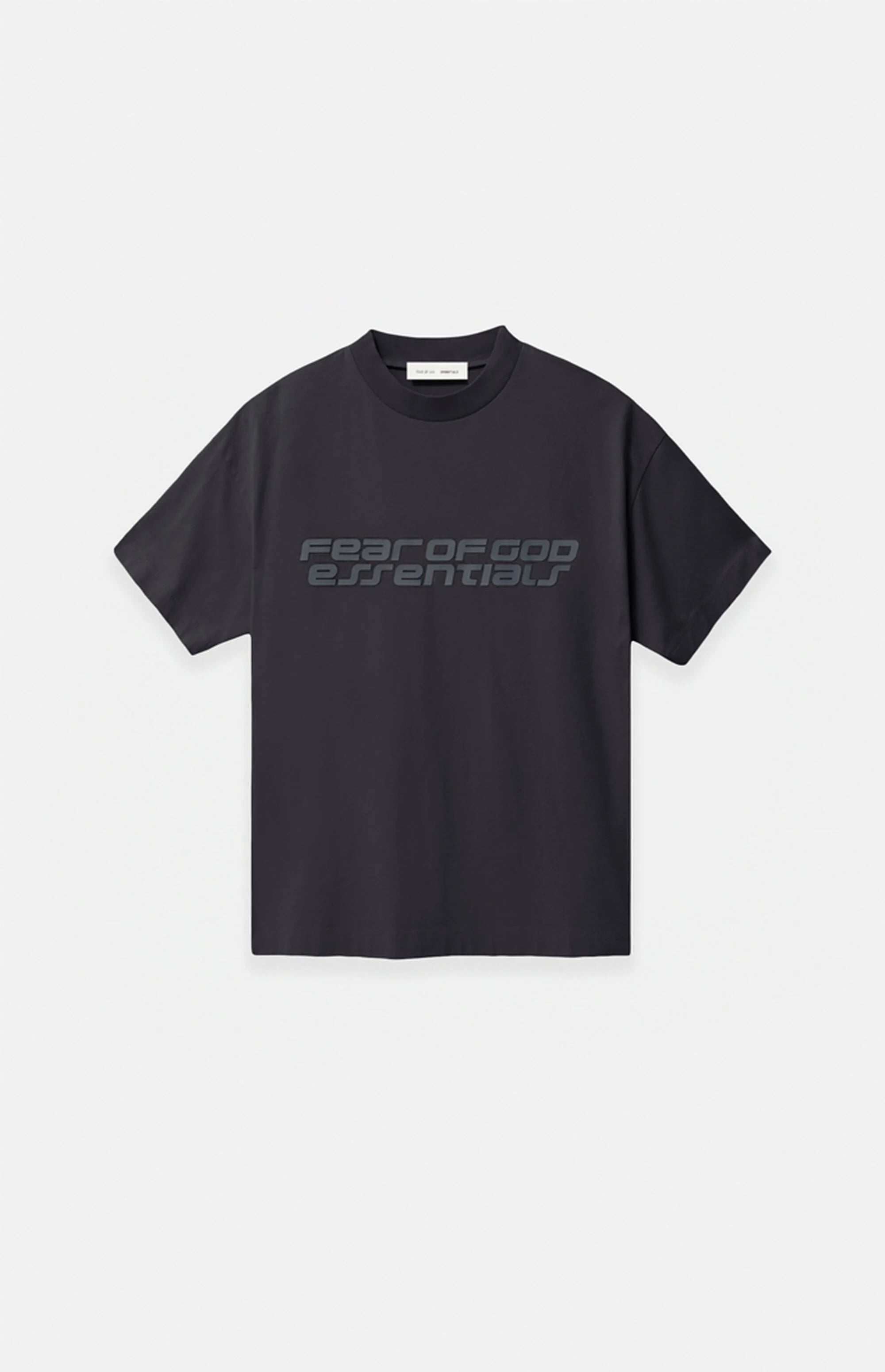 Fear of God ESSENTIALS Kids Vintage Black Short Sleeve T-Shirt - New