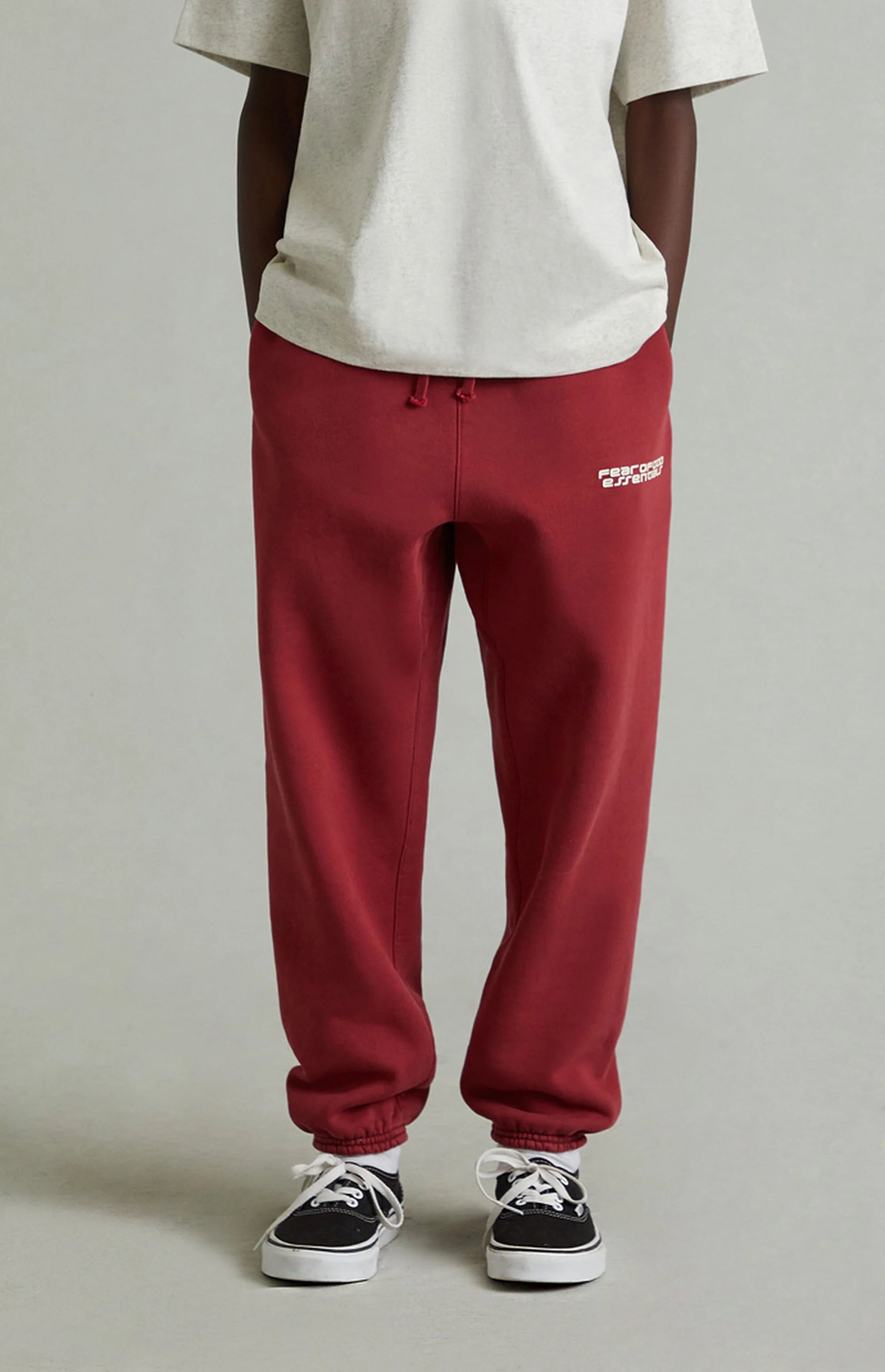 Fear of God ESSENTIALS Kids Crimson Classic Sweatpants - New