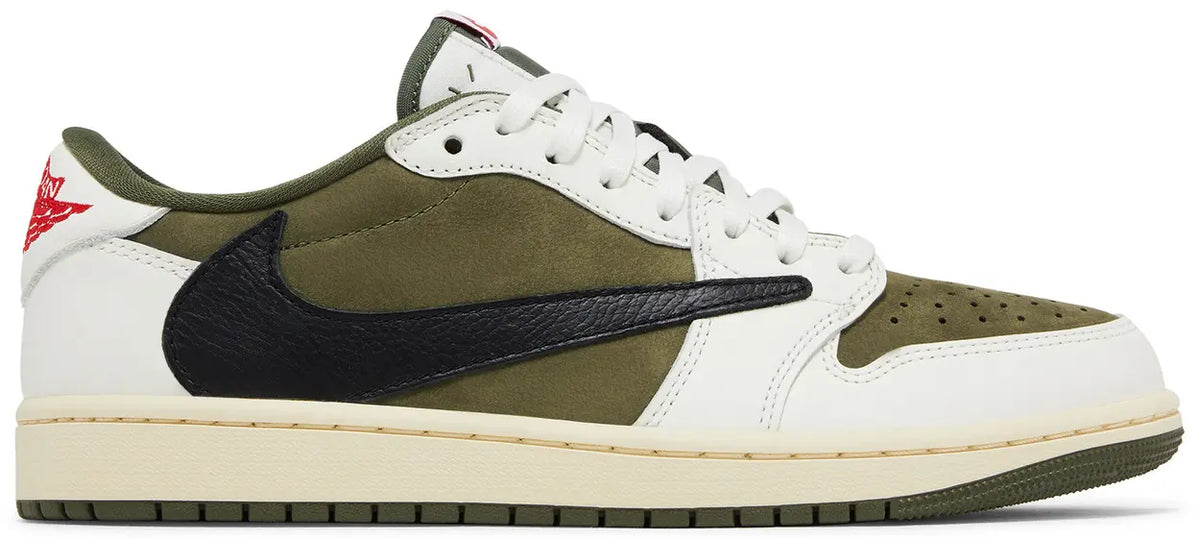 Jordan 1 Retro Low OG SP Travis Scott Medium Olive - New