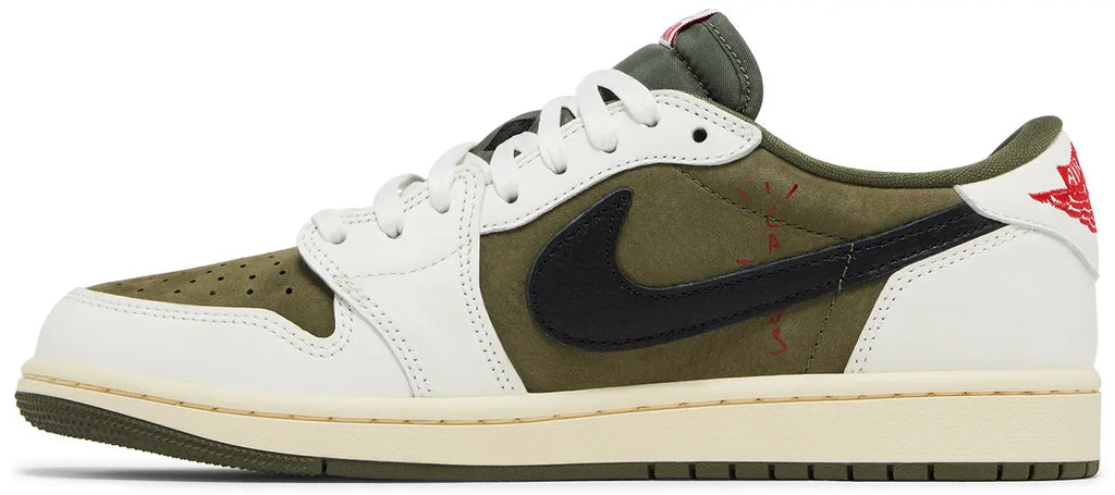 Jordan 1 Retro Low OG SP Travis Scott Medium Olive - New