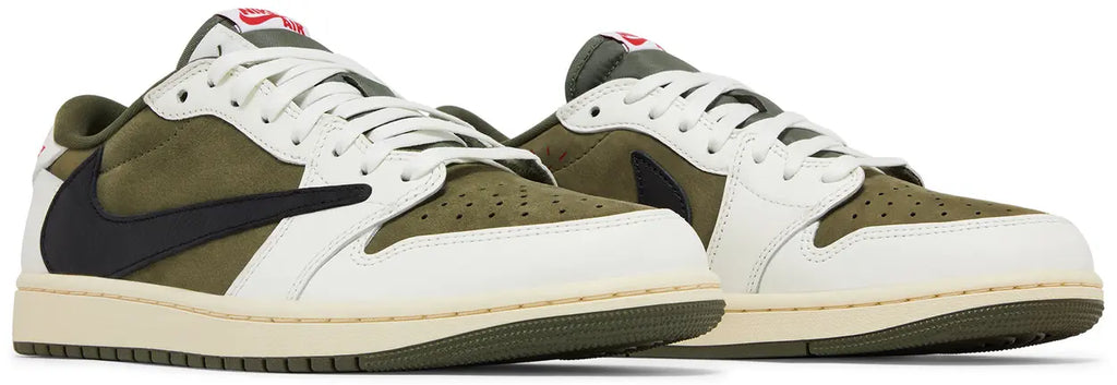 Jordan 1 Retro Low OG SP Travis Scott Medium Olive - New