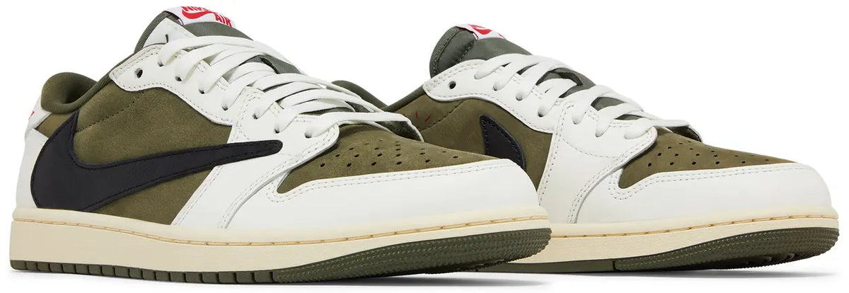 Jordan 1 Retro Low OG SP Travis Scott Medium Olive - New