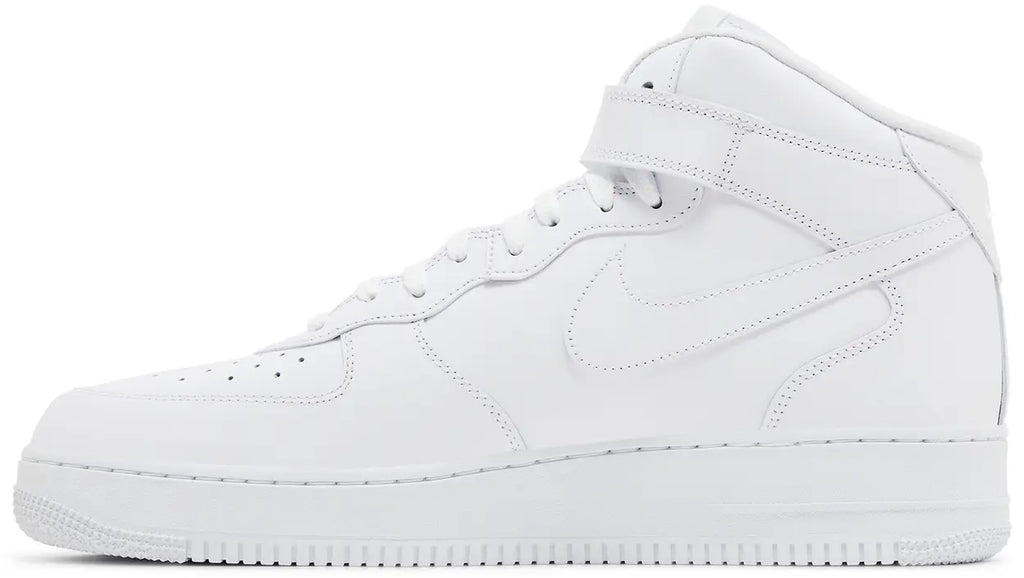Nike Air Force 1 Mid Supreme White - New
