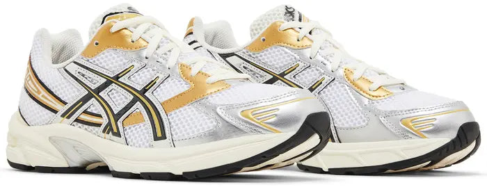 Asics Gel-1130 White Black Gold - New