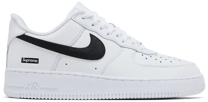 Nike Air Force 1 Low Supreme White Black - New