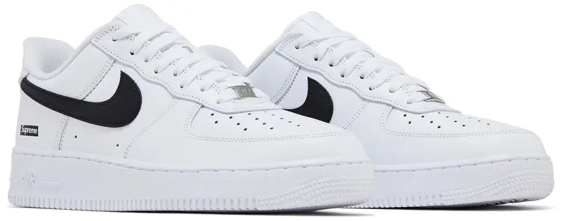 Nike Air Force 1 Low Supreme White Black - New
