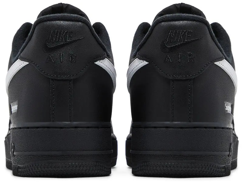 Nike Air Force 1 Low Supreme Black White - New