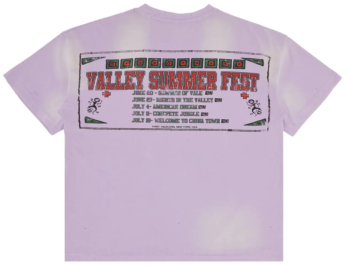 Vale Forever Icon Bling Tee Mauve - New
