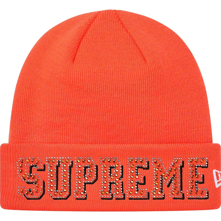 Supreme New Era Gems Beanie Orange - New