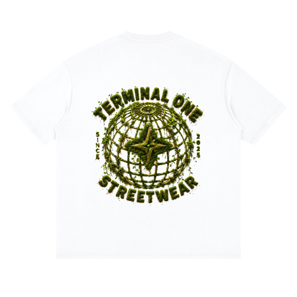 Terminal One Grass Logo Tee