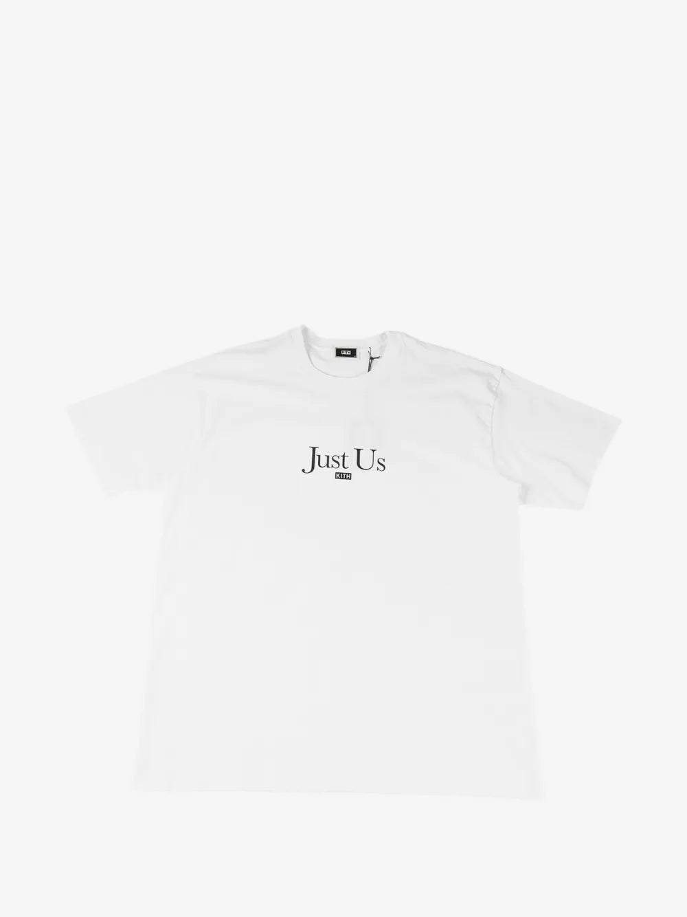 Kith Just Us Quote Tee White - New