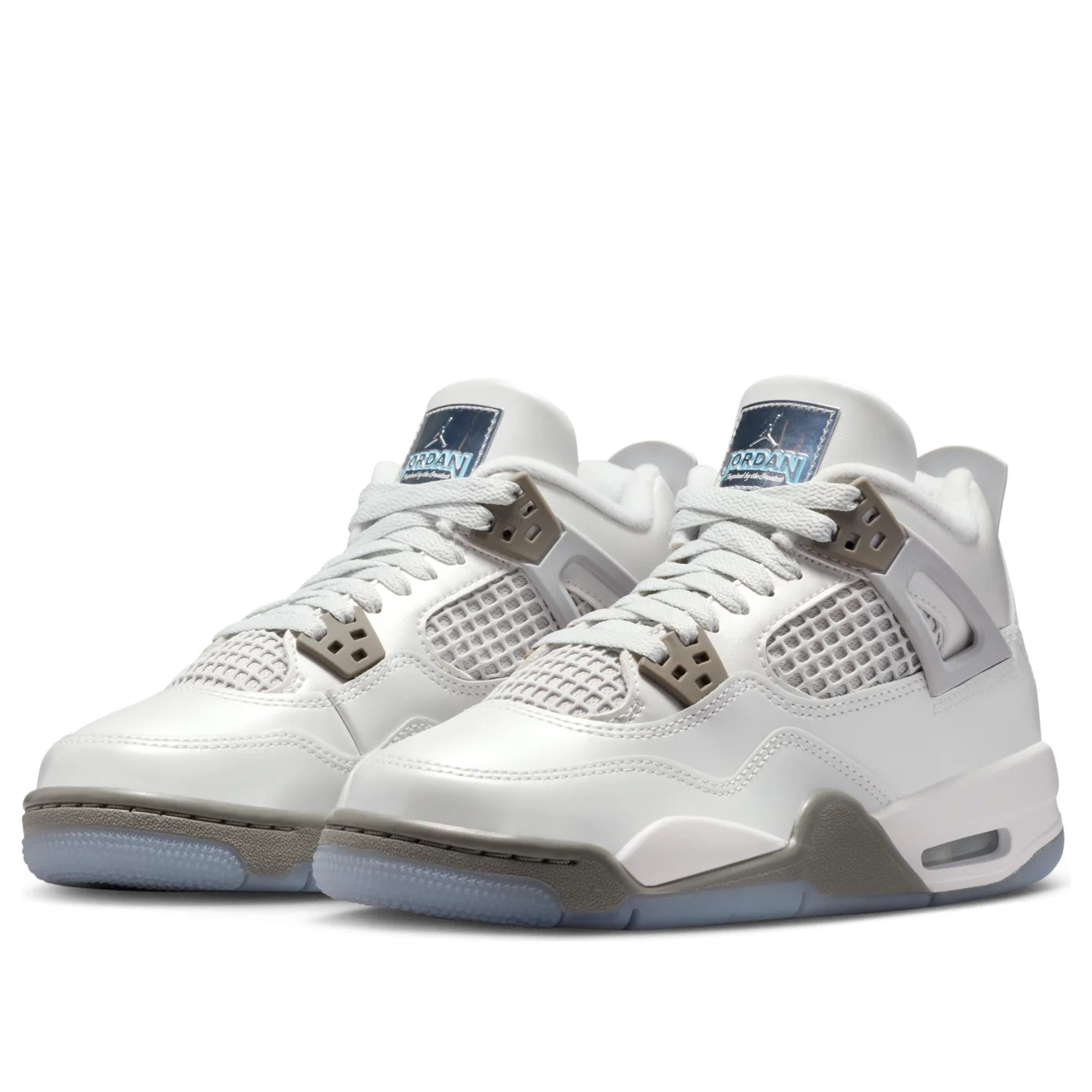 Jordan 4 Retro Photon Dust Blue Chill (GS) - New
