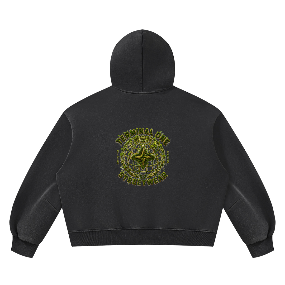 Terminal One Grass Logo Hoodie