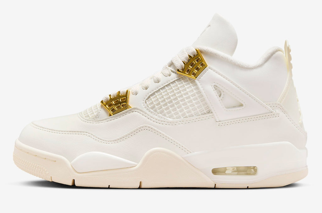 Jordan 4 Retro Metallic Gold (Women’s) - New