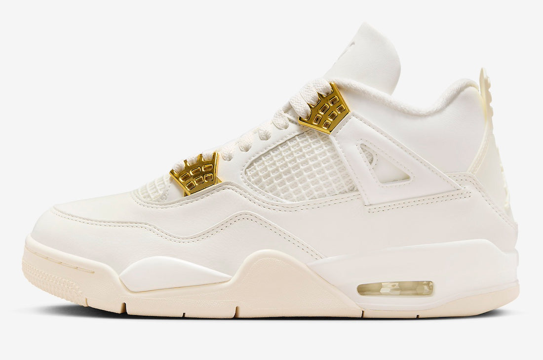 Jordan 4 Retro Metallic Gold (Women’s) - New