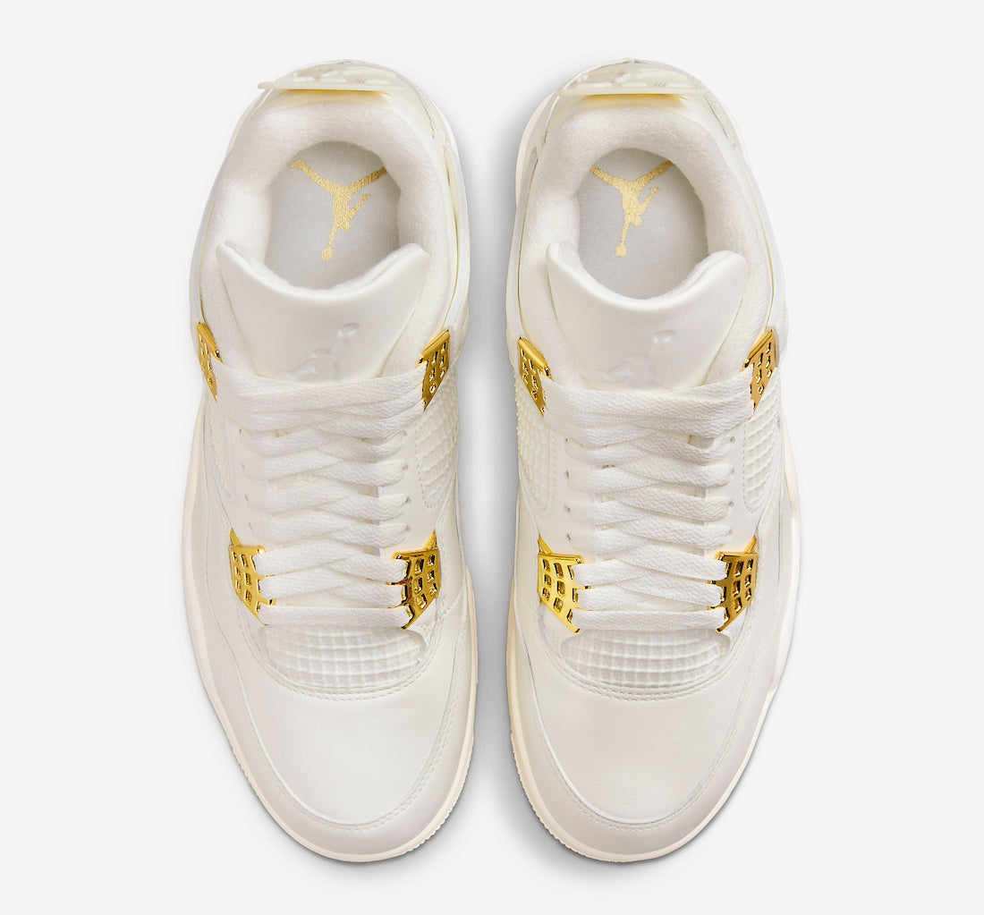 Jordan 4 Retro Metallic Gold (Women’s) - New