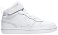 Nike Court Borough Mid 2 Triple White (PS) - New