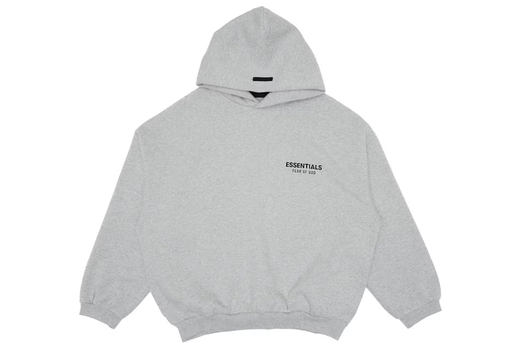 Fear of God Essentials Fleece Hoodie Light Heather Grey - New