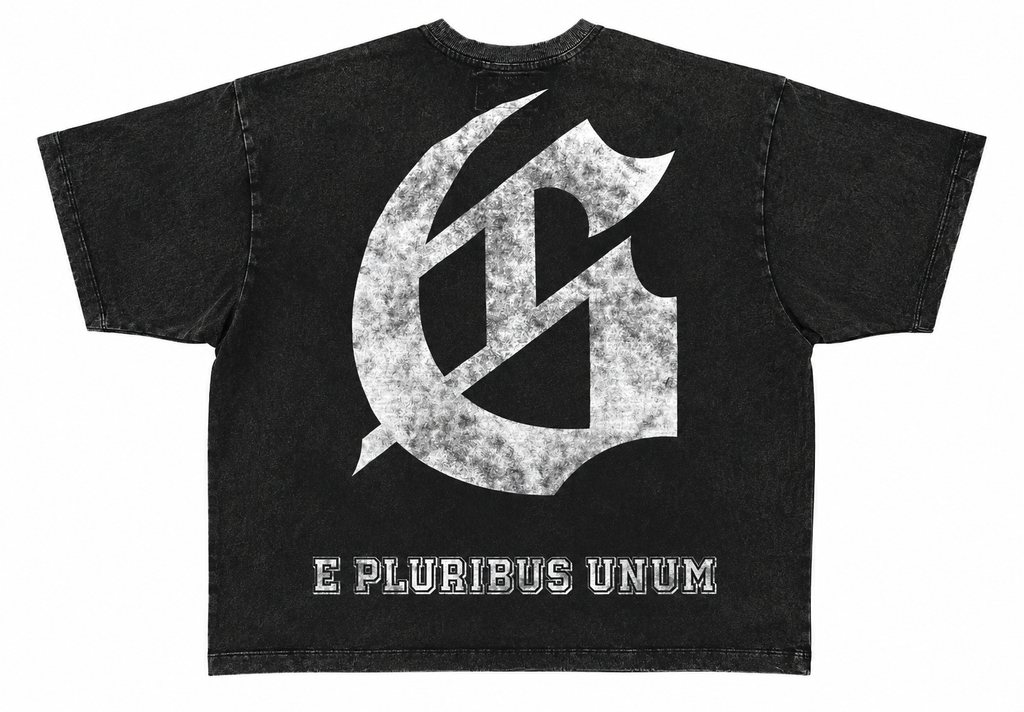 Godspeed GSPD Crest T-Shirt (Black Wash) - New