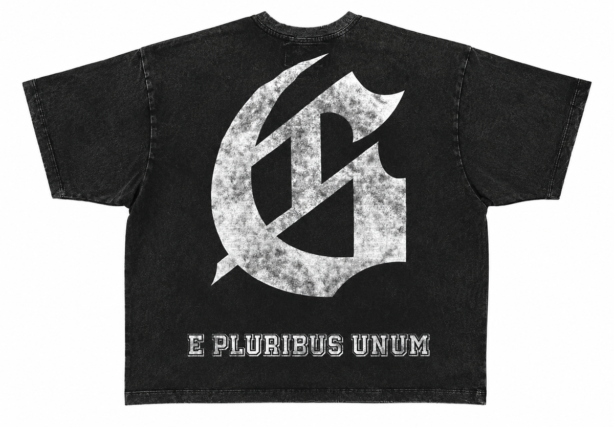 Godspeed GSPD Crest T-Shirt (Black Wash) - New