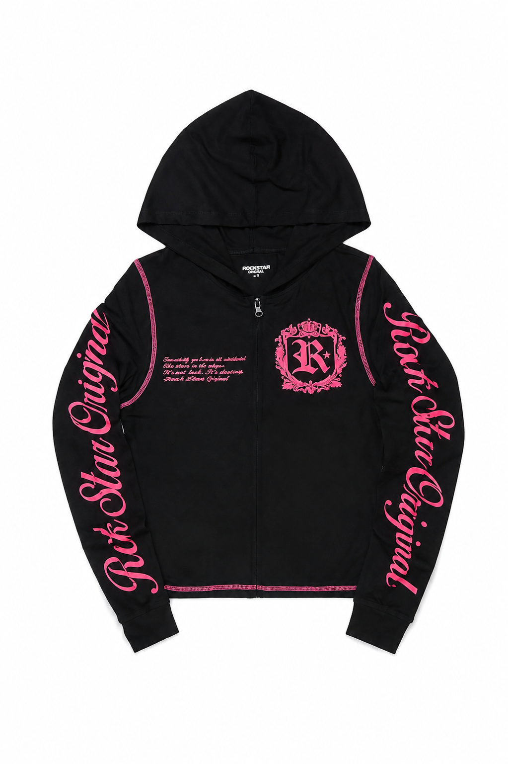 Rockstar Original Desmine Black Lounge Hoodie - New