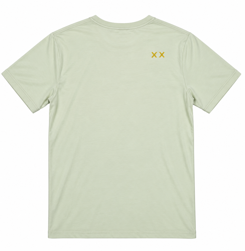 Cult Of Individuality 3D Clean Shimuchan Logo Short Sleeve Crew Neck Tee Patina Green - New