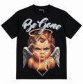 PJMARK Be Gone Rhinestone T-Shirt Black - New