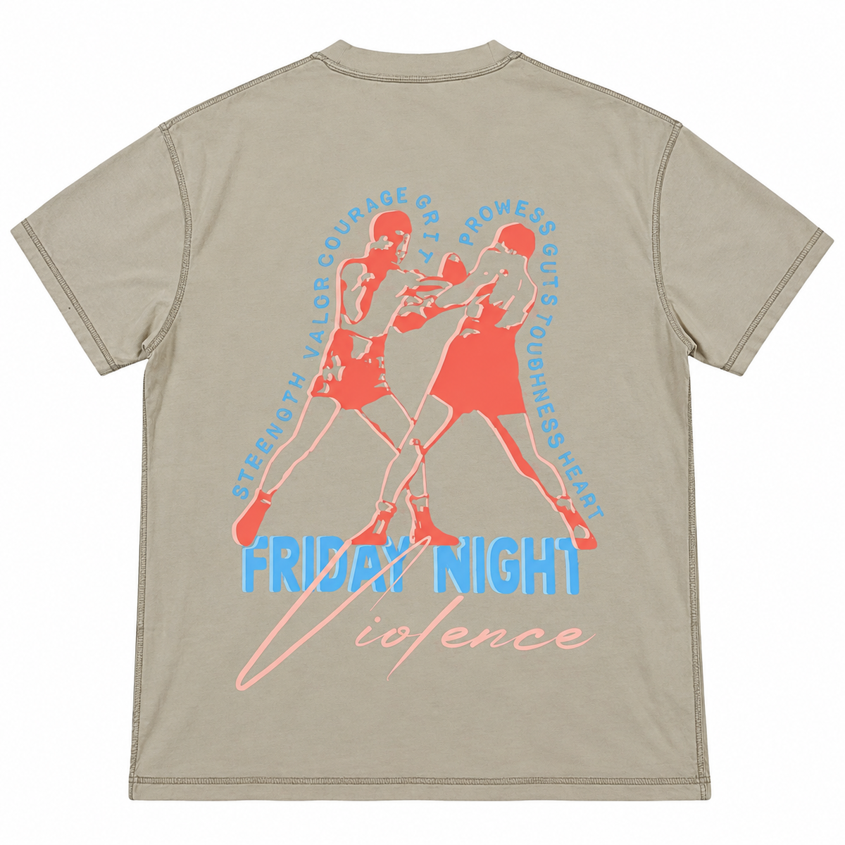 Gala Original Prize Fight T-Shirt Tan - New