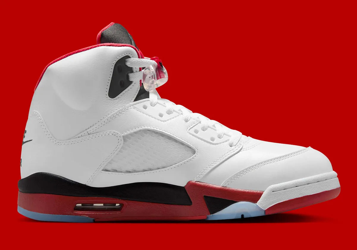 Jordan 5 Retro Fire Red Black Tongue (2025) - New