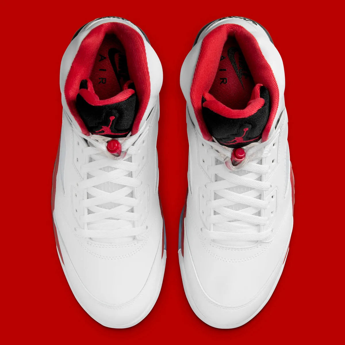 Jordan 5 Retro Fire Red Black Tongue (2025) - New