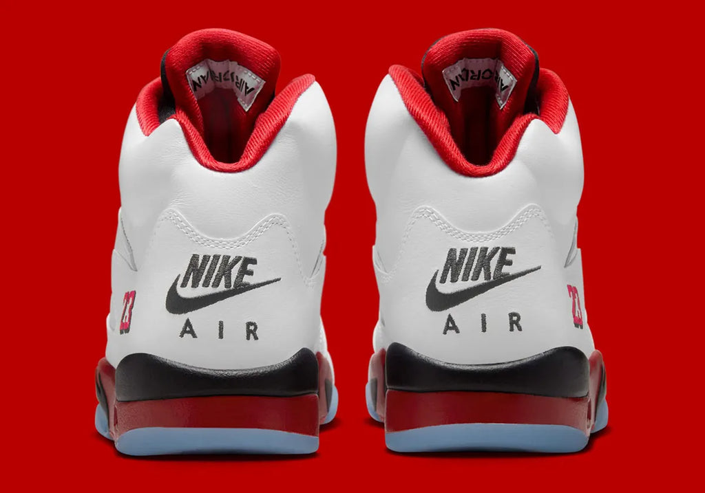 Jordan 5 Retro Fire Red Black Tongue (2025) - New
