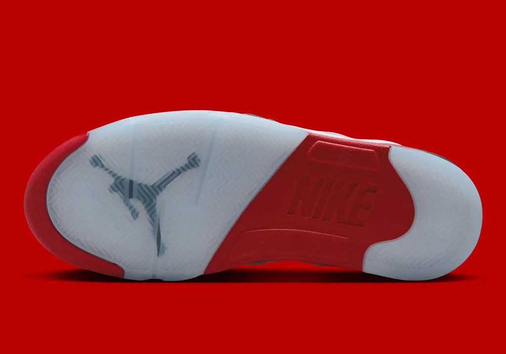 Jordan 5 Retro Fire Red Black Tongue (2025) - New