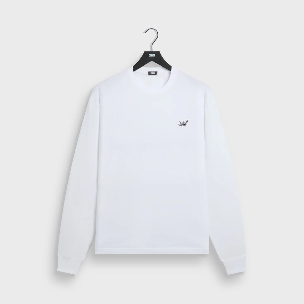 Kith LS LAX Tee White - New