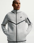 Nike Tech Fleece Full-Zip Jacket Dark Grey Heather/Black - New