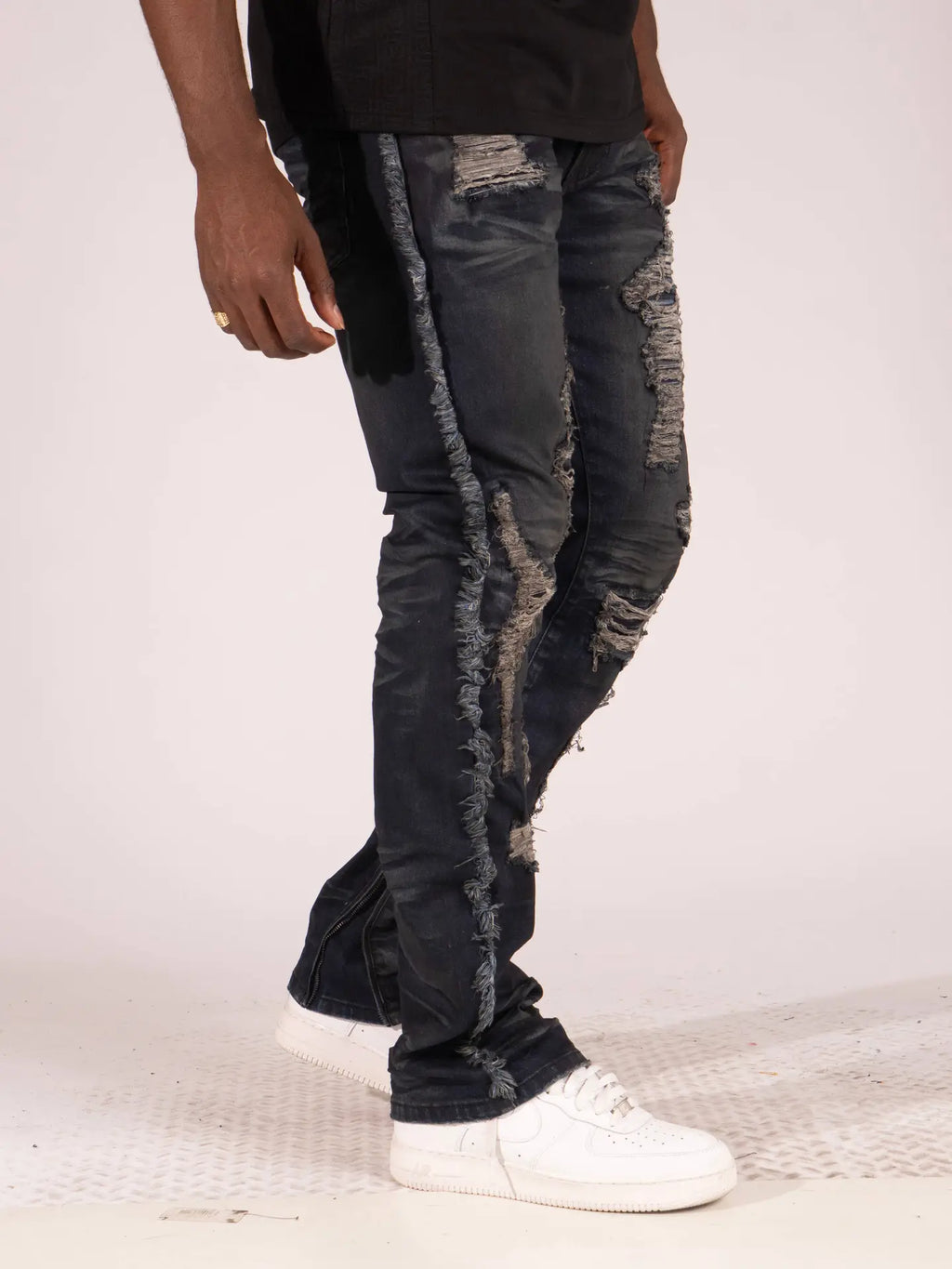 Makobi M1973 Danielli Stacked Jeans - New