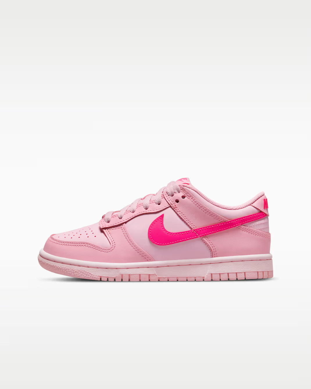 Nike Dunk Low Triple Pink (GS) - New