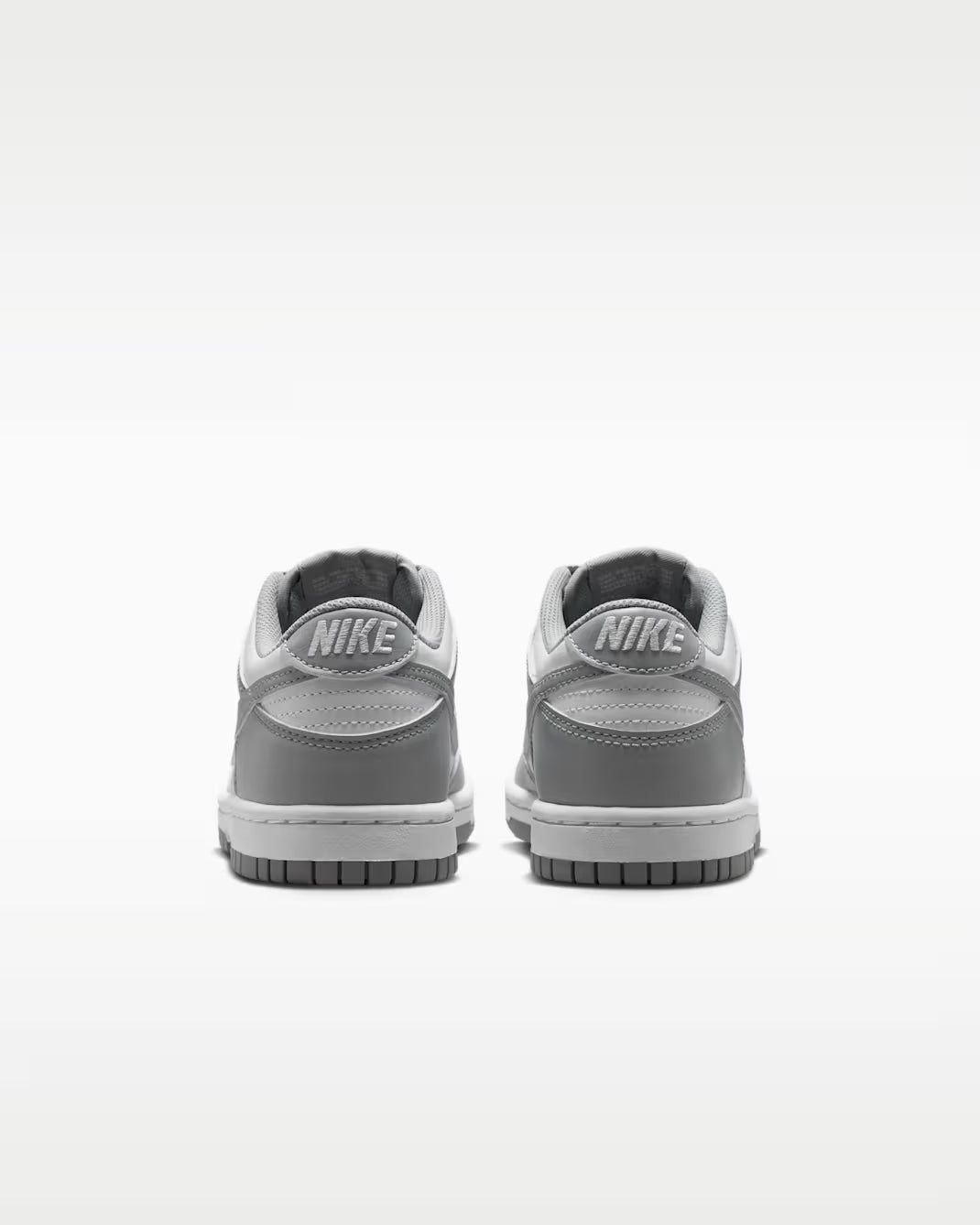 Nike Dunk Low Light Smoke Grey White (GS) - New