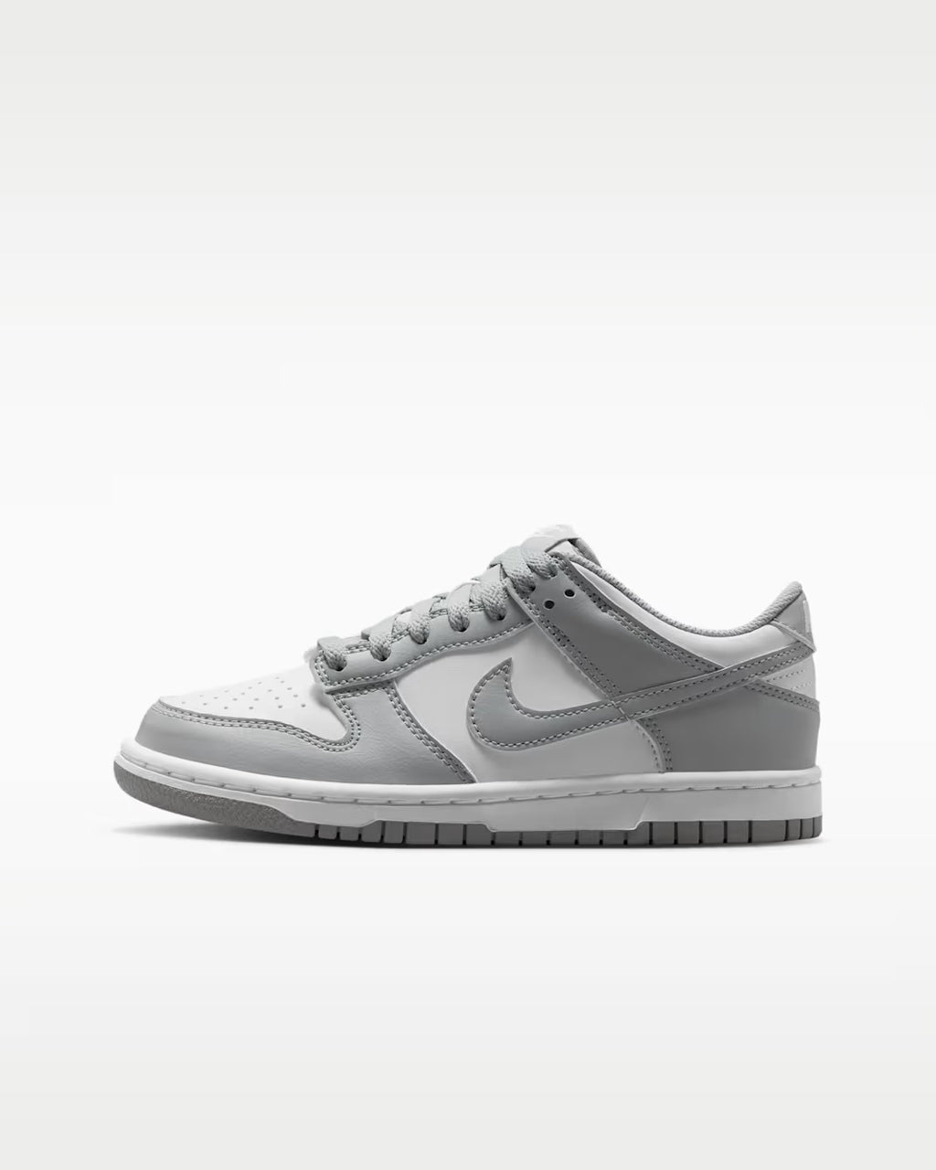 Nike Dunk Low Light Smoke Grey White (GS) - New